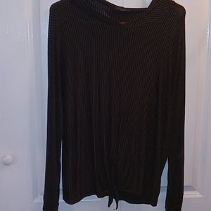 Final Touch Striped Shirt Size Medium